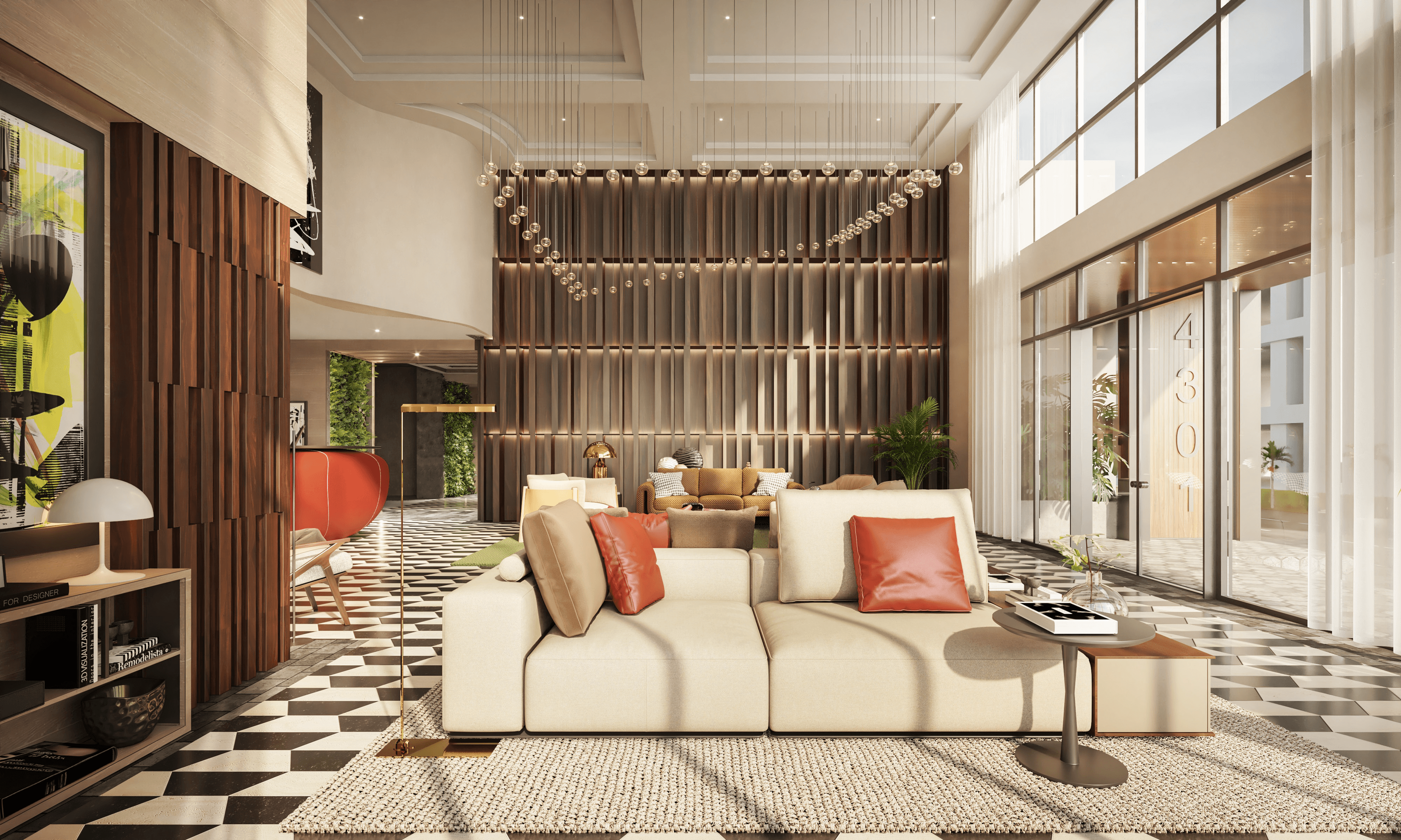 Voyager Residences - Interiores elegantes